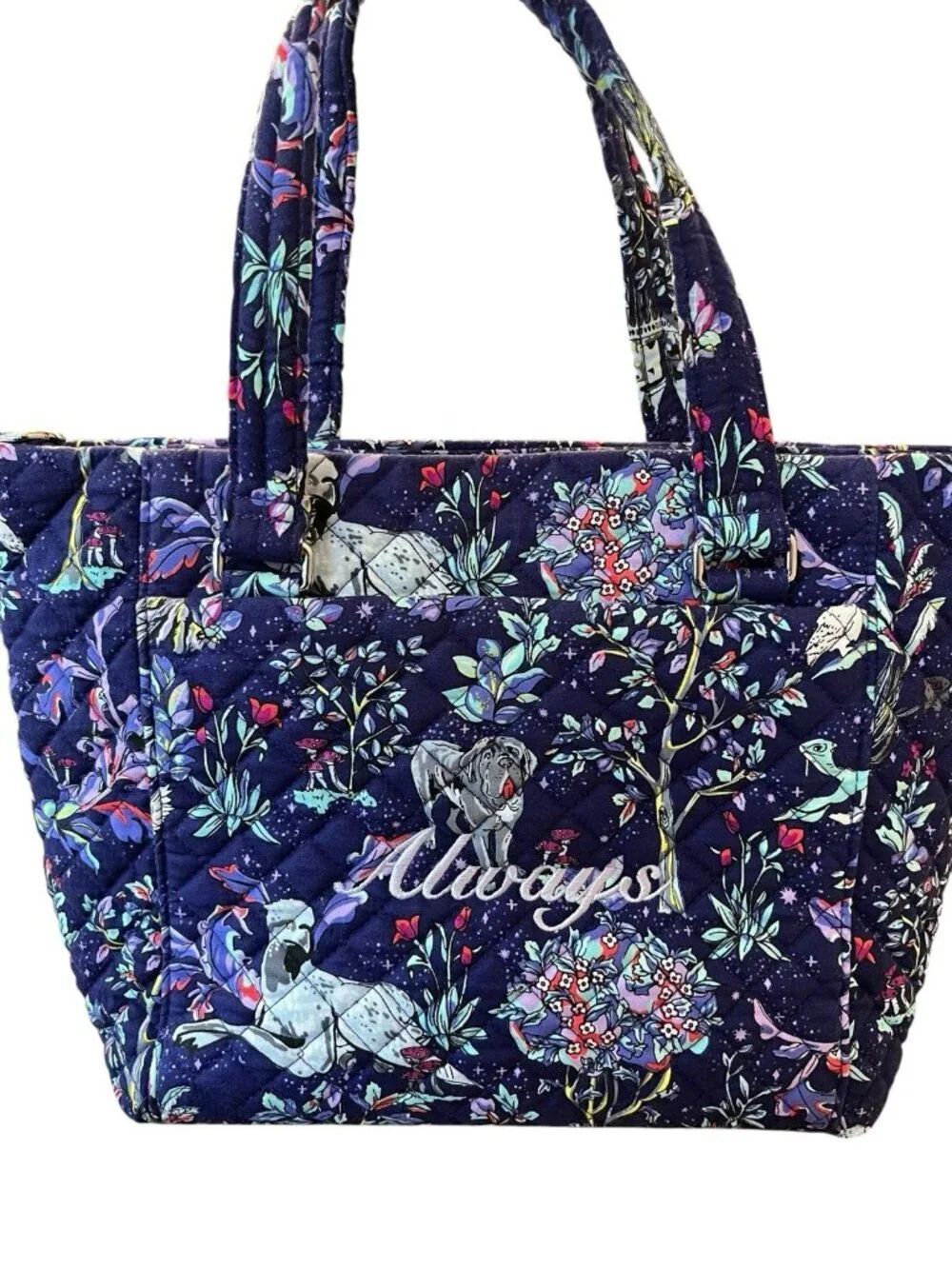 Vera Bradley Harry Potter Forbidden Forest Hedwig Dog Always Tote Bag Crossbody